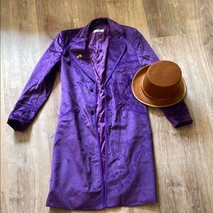 Willy Wonka Costume Halloween with hat